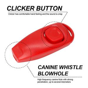 Silbato interactivo para mascotas 2 en 1 con logotipo personalizado, silbato de entrenamiento para perros, silbato para dejar de ladrar con clickers de entrenamiento para perros y gatos - Product Image 6