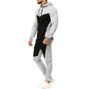 Nouvelle mode 2023 survêtements personnalisés pour hommes survêtements de haute qualité à manches longues dernière conception décontracté mince Fitness fermeture éclair coton homme survêtements - Product Image 2