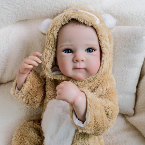 Muñeca Bebé Reborn Realista de 48 cm, Recién Nacida, de Vinilo Suave, de Silicona, para Niñas, Regalo para Niños - Product Image 5