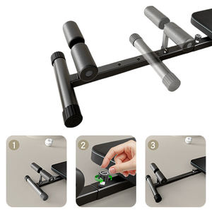 Banco de Pesas Plegable Personalizado Unisex, Tabla Inclinada para Ejercicios <span class=keywords><strong>Abdominales</strong></span> y de Fuerza con Mancuernas - Product Image 5