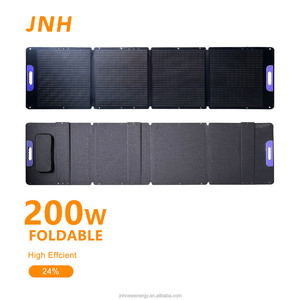 แผงโซลาร์พับได้ 4 ตอน 200w แบบพกพา พร้อมพอร์ต USB Type-C กันน้ำ IP65 ใช้งานได้ทันที - Product Image 5