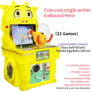 Cute Cow Single-Archer Icebound <span class=keywords><strong>Hero</strong></span> Juego de disparos que funciona con monedas Material metálico para centros comerciales de entretenimiento Centros de juegos - Product Image 2
