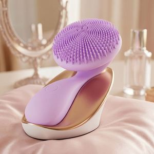 Polisseur cutané à impulsions soniques breveté, équilibrant de sébum rotatif 3D, charge inductive, exfoliant de qualité esthétique, étanche, OEM - Product Image 1
