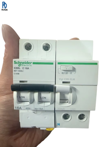 Interruptor Diferencial IC65L 2P C16A, Dispositivo de Protección Contra Fugas, Sobrecarga y Cortocircuito Eléctrico - Product Image 1