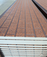 Panel Sándwich de Espuma EPS de Espesor Personalizado de 30 mm a 100 mm, Revestimiento de Pared Ignífugo e Impermeable para Estructuras de Acero de Hospitales