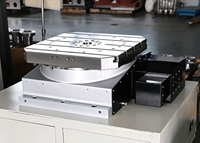 Table rotative horizontale HRT-630 630 mm, 4ème axe, tête de division CNC, fraiseuse de haute précision, moteur en fonte, garantie 1 an