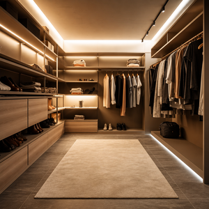 Armoire <span class=keywords><strong>de</strong></span> chambre à coucher moderne en bois avec tiroirs et miroir, armoire <span class=keywords><strong>de</strong></span> rangement à 4 portes, meubles <span class=keywords><strong>de</strong></span> chambre à coucher pour la maison et l'hôtel - Product Image 1