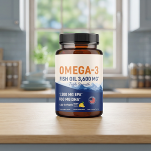Cápsulas de Aceite de Pescado Omega-3 HP Valia, EPA DHA, Mejora la Inmunidad y la Energía, para Mujeres Adultas, 120 Unidades, Sin GMO, Natural, 2 Cápsulas Blandas - Product Image 3