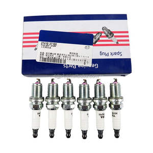 Le candele di platino di alta qualità per motori di automobili sono adatte per Hyundai Kia OEM 27410-37100 18817-11051 18816-11051 - Product Image 1
