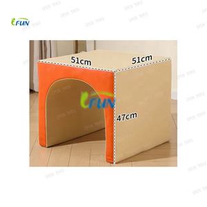 Blocs d'escalade en mousse pour enfants, 5 pièces en cuir PU souple, jouets d'escalade pour enfants, pour aire <span class=keywords><strong>de</strong></span> jeux intérieure - Product Image 5