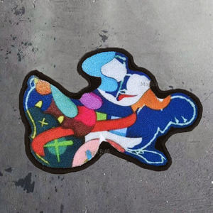 <span class=keywords><strong>Tapis</strong></span> et carpettes mignons de dessin animé pour <span class=keywords><strong>chien</strong></span>, personnalisables, forme personnalisée, <span class=keywords><strong>tapis</strong></span> en polyester moelleux pour chambre d'enfant - Product Image 4