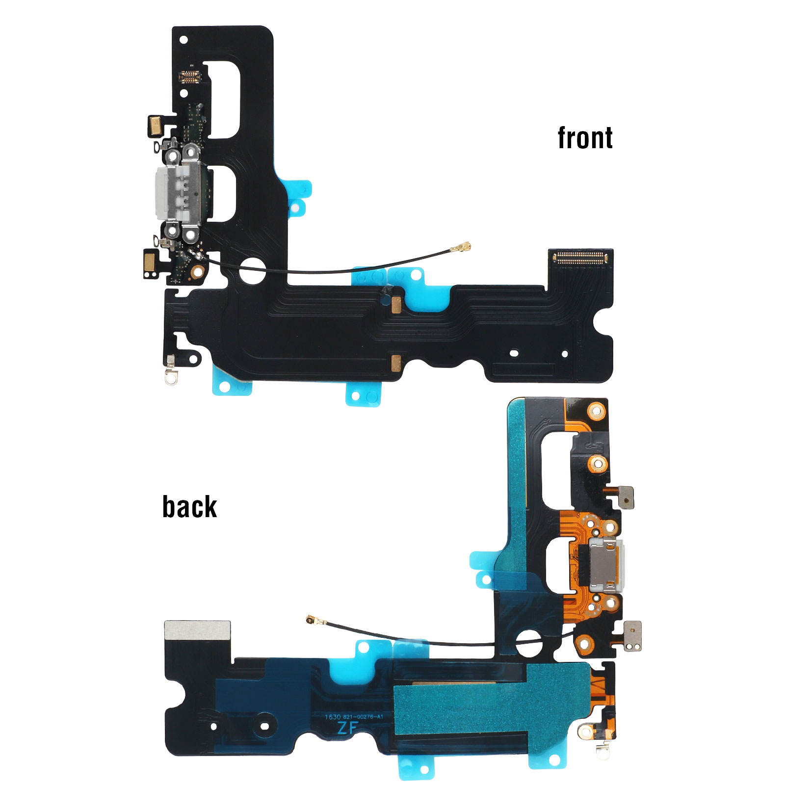 Mobile Phone USB Charging Port Board for iPhone Plus 7P Dock Connector  Nap Charger Flex