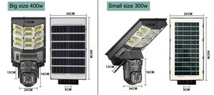 Regis V380pro Wifi 4G 6K 12MP Buiten Solar CCTV Camera Dubbele Lens 10x Zoom Bewegingsdetectie Solar Straatlamp met Camera - Product Image 6
