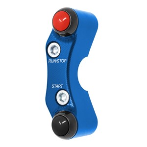 Interruttore Manubrio Destro per Yamaha YZF-R3 (Fori Non Allineati) (Blu) - Product Image 4