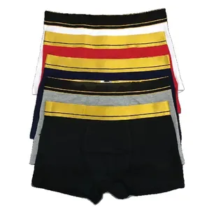Calzoncillos bóxer de diseñador de lujo para hombre, talla M-2XL, ropa interior, pantalones cortos, calzoncillos con borde dorado, 5 colores - Product Image 2