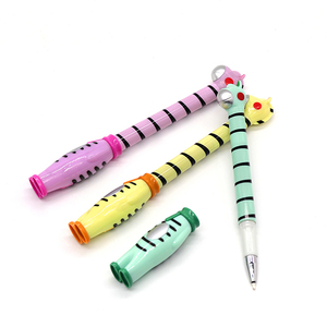 Văn phòng phẩm Kawaii đứng ngựa vằn bút hài hước đẹp thẩm mỹ ngựa vằn Gel bút sáng tạo 0.5mm Dễ Thương viết bút bàn trang trí - Product Image 3