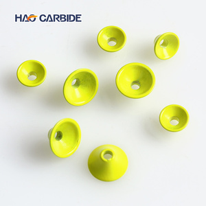 Matériel de montage de mouches : Coneshead plat en laiton pour tube en plastique - Product Image 6