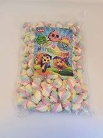 Bonbons guimauves multicolores en forme de crème glacée, en vrac, prêts à consommer