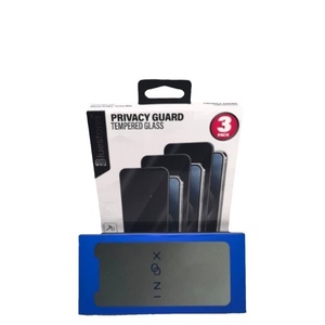 Cajas Protectoras para Pantallas de Teléfono Impresas Personalizadas con Ganchos, Empaque de Cartulina Blanca para Exhibición en Tiendas - Product Image 1