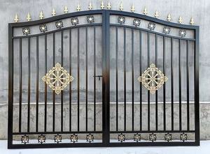 2025Nuevo estilo Puerta principal Diseño Puerta de jardín Puertas de hierro forjado para el hogar - Product Image 5