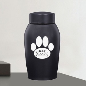 Evcil Hayvan Anıt Urn'u, Aşk Anısına Tüy Baskılı Kuş Tasarımlı Köpek Kedi Hatıra Kremasyon Kavanozu, Evcil Hayvan Tabutu Toptan Satış - Product Image 5
