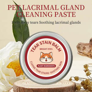 Bálsamo para Manchas Lacrimales en Mascotas - Fórmula a Base de Plantas para <span class=keywords><strong>Perros</strong></span> y Gatos, <span class=keywords><strong>Limpia</strong></span>, Suaviza e Ilumina los Ojos, Marca OEM, Hecho en Guangdong - Product Image 4