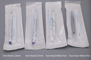 Marcador de Maquillaje Permanente de Doble Punta para Microblading, Marcador de Posicionamiento de Cejas para Preparación Previa al Tatuaje - Product Image 6