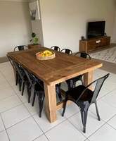 Nouveaux Produits de Mobilier en Bois Massif et Bois Recyclé : Table et Chaises de Salle à Manger