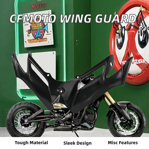 Para CFMOTO 250SR 300SR 250 <span class=keywords><strong>SR</strong></span> MY22 para <span class=keywords><strong>CF</strong></span> MOTO <span class=keywords><strong>300</strong></span> <span class=keywords><strong>SR</strong></span> Accesorios para Motocicleta Carenado Delantero Alerón Aerodinámico Cubierta Protectora - Product Image 2