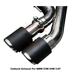 ระบบท่อไอเสียแบบ Catback วาล์วควบคุม วัสดุสแตนเลส 304 ยี่ห้อ Vortex ขัดเงาแบบ Mirror สำหรับ X3M F97 X4M F98 S58 3.0T ปี 2019-2024 ติดตั้งได้โดยตรง - Product Image 6
