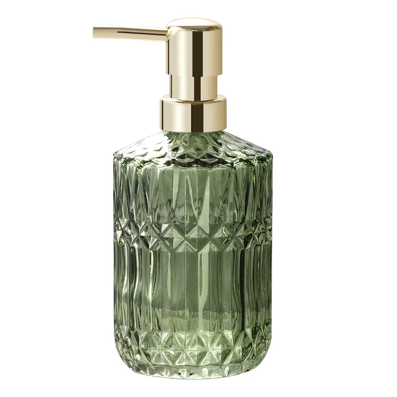 Glass Lotion Soap Dispenser for Kitchen