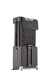 Valise à roulettes pour lunettes en acier 360 pièces, 2 roues fixes, technologie de traction brevetée, grande capacité, valise pour lunettes optiques - Product Image 6