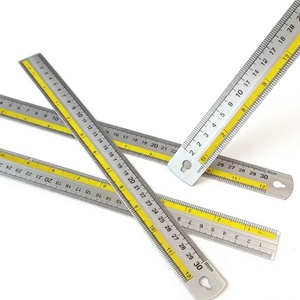 Regla de Aluminio Multifuncional de 30 cm, Económica, Resistente a la Corrosión y al Óxido, Juego de Reglas de Metal de Alta Precisión con Borde Recto - Product Image 3