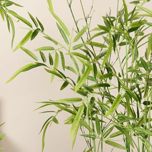 Bonsaï artificiel en bambou Dream Castle, 100 cm-200 cm, décoration intérieure et extérieure, plante verte en plastique, style minimaliste - Product Image 2