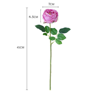 Chất Lượng Cao Bất Cảm Ứng Lụa Hoa Mẫu Đơn Duy Nhất Thân Cây Hoa Trông Bất Hoa Mẫu Đơn Tăng Hoa Nhân Tạo - Product Image 6