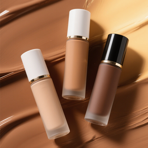 Base <span class=keywords><strong>de</strong></span> Maquillaje Líquida <span class=keywords><strong>de</strong></span> Cobertura Total con Tinte Mate <span class=keywords><strong>de</strong></span> Marca Privada OEM, Color Cambiante - Product Image 4