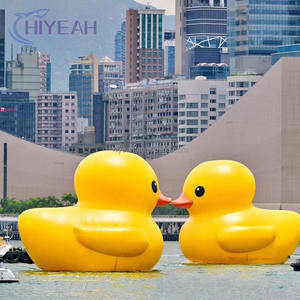 Opblaasbare Gele Eend Grote Grote Opblaasbare Gigantische Eend Voor Opblazen Pvc-Eend Voor Reclamemodel - Product Image 6
