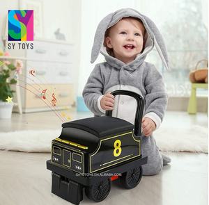 SY儿童轻音乐火车铁路玩具儿童乘坐电动车 - Product Image 3