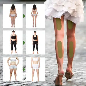 Parches de belleza de ajenjo herbal para piernas y cuerpo - Adelgazantes, quemagrasas, reafirmantes y alivian el dolor menstrual - Unisex - Product Image 2