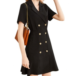 Nuevo Vestido de Falda Profesional Ajustado de Poliéster con Estampado Floral Vintage y Cintura Natural para Mujer - Product Image 5