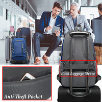 Mochila para Portátil de 15 Pulgadas, con Logotipo Personalizado, Neutral, de Gran Capacidad, Moderna, para Viajes Diarios, Multifuncional, para Ocio