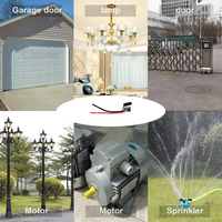 Interrupteur à distance sans fil 433 MHz DC 3,6 V-24 V, module émetteur RF 1 canal, récepteur relais 433,92 MHz, kit de commande de lumière LED