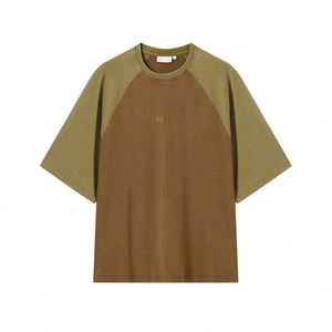 T-shirt à manches raglan pour femmes personnalisé coupe ample tricoté Streetwear décontracté avec impression numérique pour l'été - Product Image 6