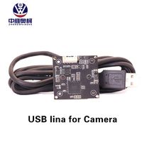 4K Imx334 38mm 2,8mm 115 grados sin distorsión Android USB PCBA Visión Artificial Industrial módulo de cámara de visión artificial