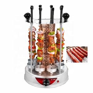 Grande rétroaction 220V 50HZ Grill poulet Machine sans fumée <span class=keywords><strong>Barbecue</strong></span> BBQ griller Hot Dog rouleau de <span class=keywords><strong>jambon</strong></span> - Product Image 2