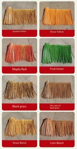 Vente en gros d'usine de feuilles de palmier artificielles en plastique <span class=keywords><strong>synthétique</strong></span> de haute qualité pour toitures synthétiques extérieures - Product Image 5