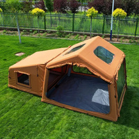 Tente Gonflable Abordable à Montage Rapide, Imperméable et Portable pour Famille, Pique-nique et Camping en Extérieur – Équipement Durable
