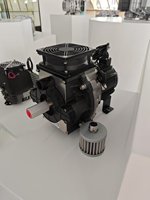 Compresor Scroll Sin Aceite YiBang 1.3KW 260L/min 220V 60Hz Trifásico 2 Bar, Equipo de Soporte para Producción de Oxígeno y Nitrógeno