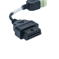 Cable de Diagnóstico Automotriz OBD2 de 16 Pines a 6 Pines, Impermeable IP67, Cable de Extensión para Escáner