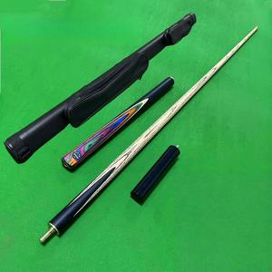 Queue de billard de haute qualité Growsport ZGBC-12 19oz en alliage d'aluminium avec joint en <span class=keywords><strong>bois</strong></span> d'érable et ébène, 9,8 mm, <span class=keywords><strong>pour</strong></span> billard et snooker - Product Image 4